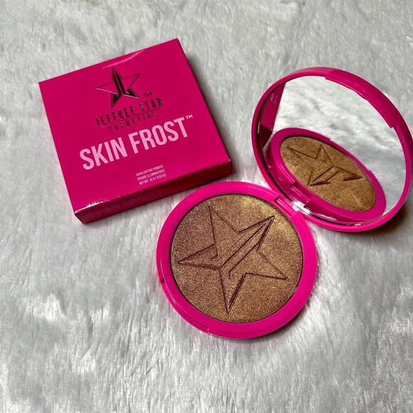 NIB Jeffree Star Skin Frost Highlighter Palette Dark Horse Full Size 15g - Picture 2 of 11